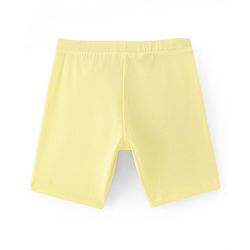 Pine Kids Cotton Lycra Knit Knee Length Solid Color Cycling Shorts Pack Of 3 (Colour May Vary)