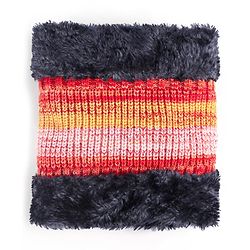 Pine Kids Woollen Cap & Muffler Set - Multicolor