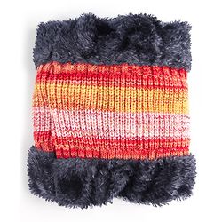 Pine Kids Woollen Cap & Muffler Set - Multicolor