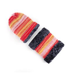 Pine Kids Woollen Cap & Muffler Set - Multicolor