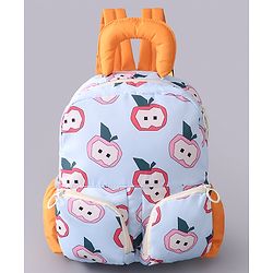 Pine Kids Apple Print Fashion Backpack - Orange