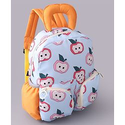Pine Kids Apple Print Fashion Backpack - Orange
