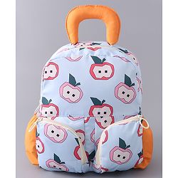 Pine Kids Apple Print Fashion Backpack - Orange