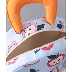 Pine Kids Apple Print Fashion Backpack - Orange