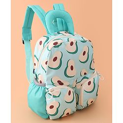 Pine Kids Pear Print Fashion Backpack - Green