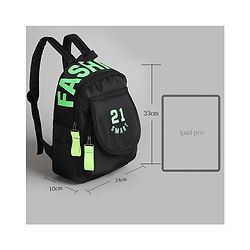 Pine Kids Premium Quality Multipurpose Fashion Backpack - Black