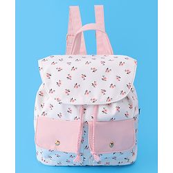 Pine Kids Printed Fashion Backpacks Free Size - Pink