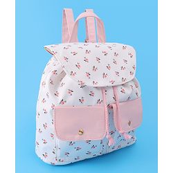 Pine Kids Printed Fashion Backpacks Free Size - Pink