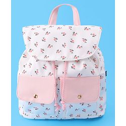 Pine Kids Printed Fashion Backpacks Free Size - Pink