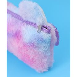 Pine Kids Utility Pouch with Kitty Design & Sequin Bow Applique - Purple(Color May Vary)