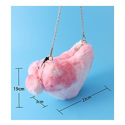 Pine Kids Furry Sling Bag - Multicolor