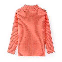Pine Kids Knit Full Sleeves Sweater - Sorbet