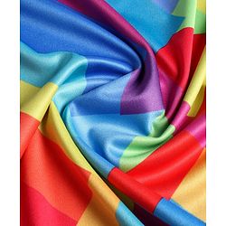 Pine Active Knit Half Sleeves Printed T-Shirt - Multicolour