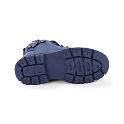 Pine Kids Winter Boots with Lace Up Closure -  Blue