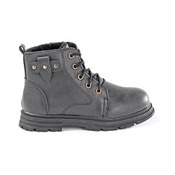 Pine Kids Winter Boots with Lace Up Closure -  Blue