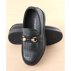 Pine Kids Slip On Party Wear Loafers - Brown