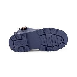 Pine Kids Winter Boots with Lace Up Closure - Blue