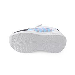 Pine Kids Sneaker with Lace up & Velcro Closure - Blue & Pink