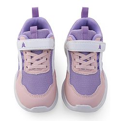 Pine Kids Sneaker with Lace up & Velcro Closure - Blue & Pink