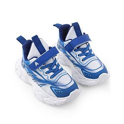 Pine Kids Sneaker with Lace up & Velcro Closure - Black