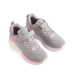 Pine Kids Sneakers with Velcro Closure - White & Green