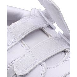 Pine Kids Non Lace School Shoes - White