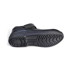 Pine Kids Solid School Shoes with Velcro Closure - Black