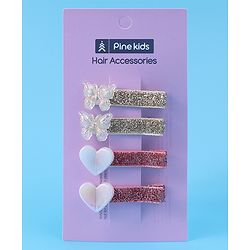Pine Kids Hair Pins And Clips Free Size - Multicolor
