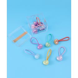 Pine Kids Free Size Rubber Bands Pack of 10 - Multicolor