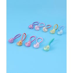 Pine Kids Free Size Rubber Bands Pack of 10 - Multicolor
