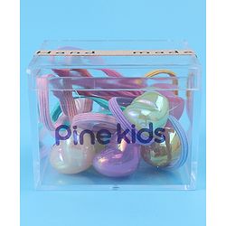 Pine Kids Free Size Rubber Bands Pack of 10 - Multicolor