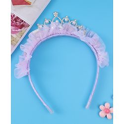 Pine Kids Hair Bands Free Size - Purple