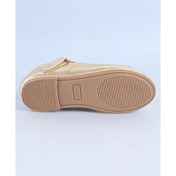 Pine Kids Ballerinas with Velcro Closure - Golden