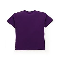 Pine Kids Marvel Terry Knit Half Sleeves Oversized Light Weight T-Shirt With Wakanda Forever Graphics - Purple