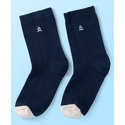 Pine Kids Knit Ankle Length Solid Socks Pack of 3 (Color May Vary)