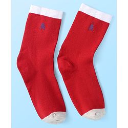 Pine Kids Knit Ankle Length Solid Socks Pack of 3 (Color May Vary)