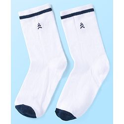 Pine Kids Knit Ankle Length Solid Socks Pack of 3 (Color May Vary)
