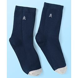 Pine Kids Knit Ankle Length Solid Socks Pack of 3 (Color May Vary)