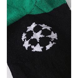 Pine Kids Knit Ankle Length Socks with Stars Design & Color Block Pack of 3 (Color May Vary)
