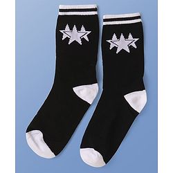Pine Kids Knit Ankle Length Socks with Star Design Pack of 5 (Color May Vary)