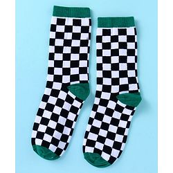 Pine Kids Cotton Ankle Length Color Block Sport Theme Socks Pack Of 5 (Color May Vary)