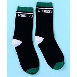 Pine Kids Cotton Ankle Length Color Block Sport Theme Socks Pack Of 5 (Color May Vary)