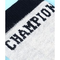 Pine Kids Cotton Ankle Length Color Block Sport Theme Socks Pack Of 5 (Color May Vary)