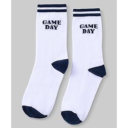 Pine Kids Cotton Knit Ankle Length Sport Theme Socks Pack Of 5 (Color May Vary)