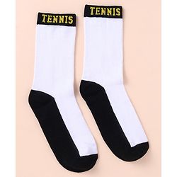 Pine Kids Cotton Knit Ankle Length Sport Theme Socks Pack Of 3 (Color May Vary)