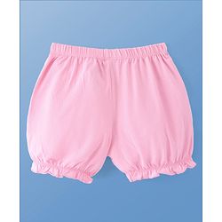 Pine Kids Cotton Lycra Knit Stripes & Polka Dot Printed Bloomers Pack of 3 (Colour & Print May Vary)