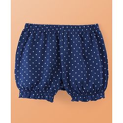 Pine Kids Cotton Lycra Knit Stars Printed Bloomers Pack of 3 (Colour May Vary)