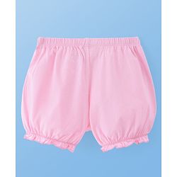 Pine Kids Cotton Lycra Knit Floral Printed Bloomers Pack of 3 (Colour May Vary)