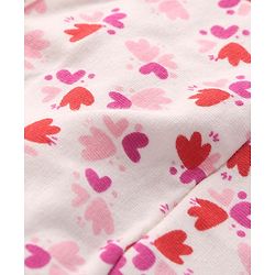 Pine Kids Cotton Knit Sleeveless Bralettes With Floral Print Pack of 3 (Colour May Vary)