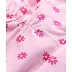 Pine Kids Cotton Knit Sleeveless Bralettes With Floral Print Pack of 3 (Colour May Vary)